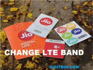 Change LTE 4G Band