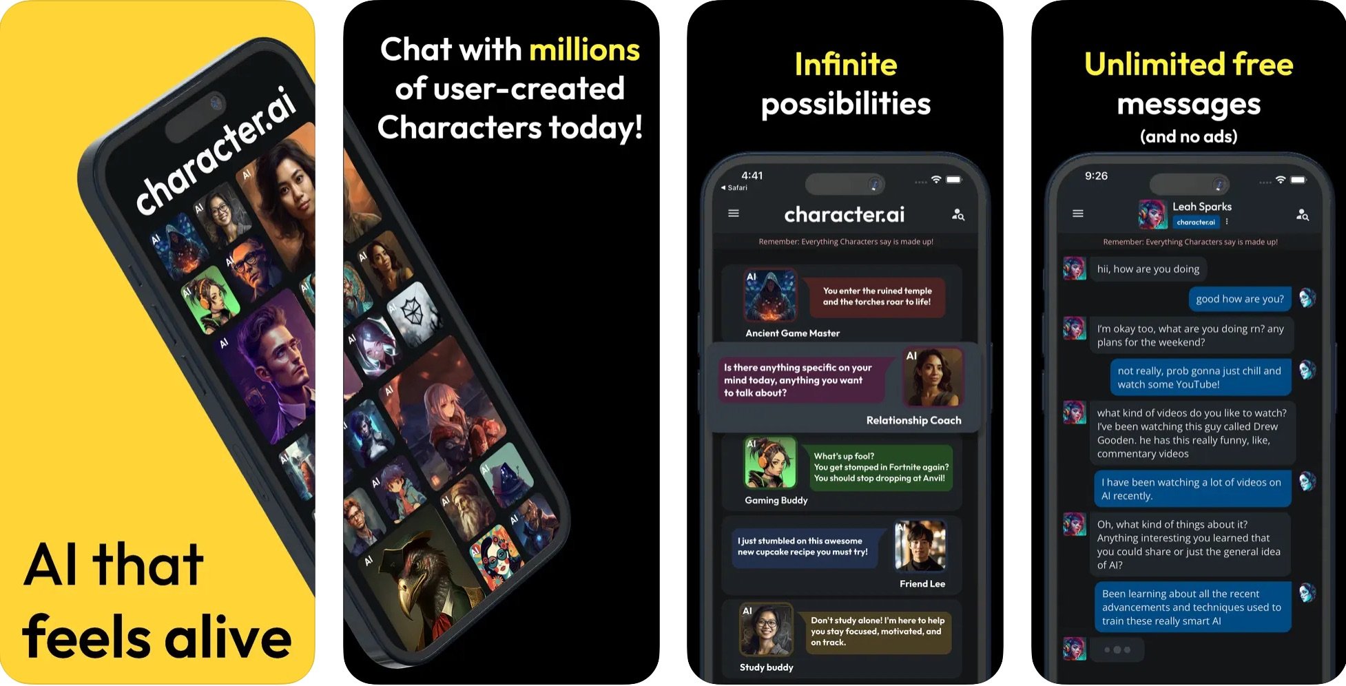 Character AI iPhone