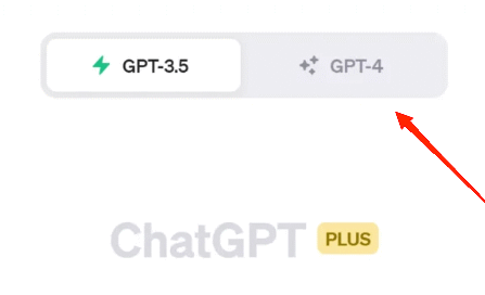 select GPT-4 from the options