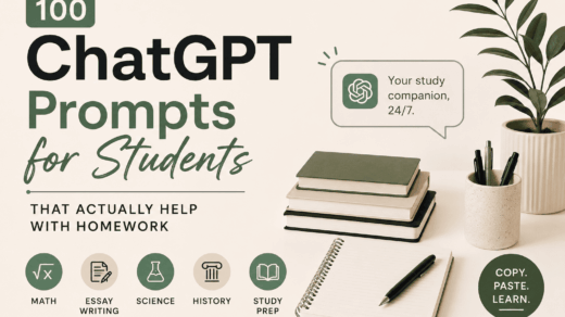 ChatGPT prompts for students