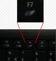 Check Touchpad shortcut switch