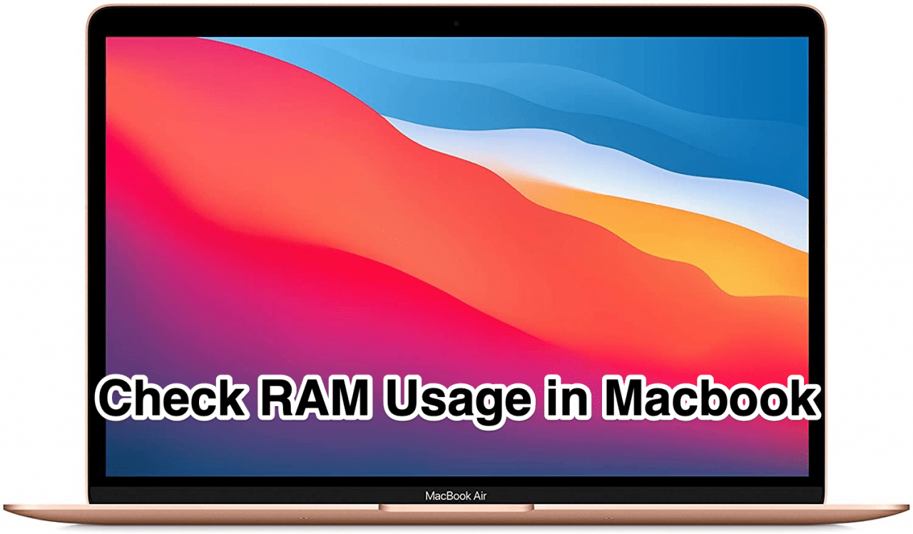 macbook check ram usage