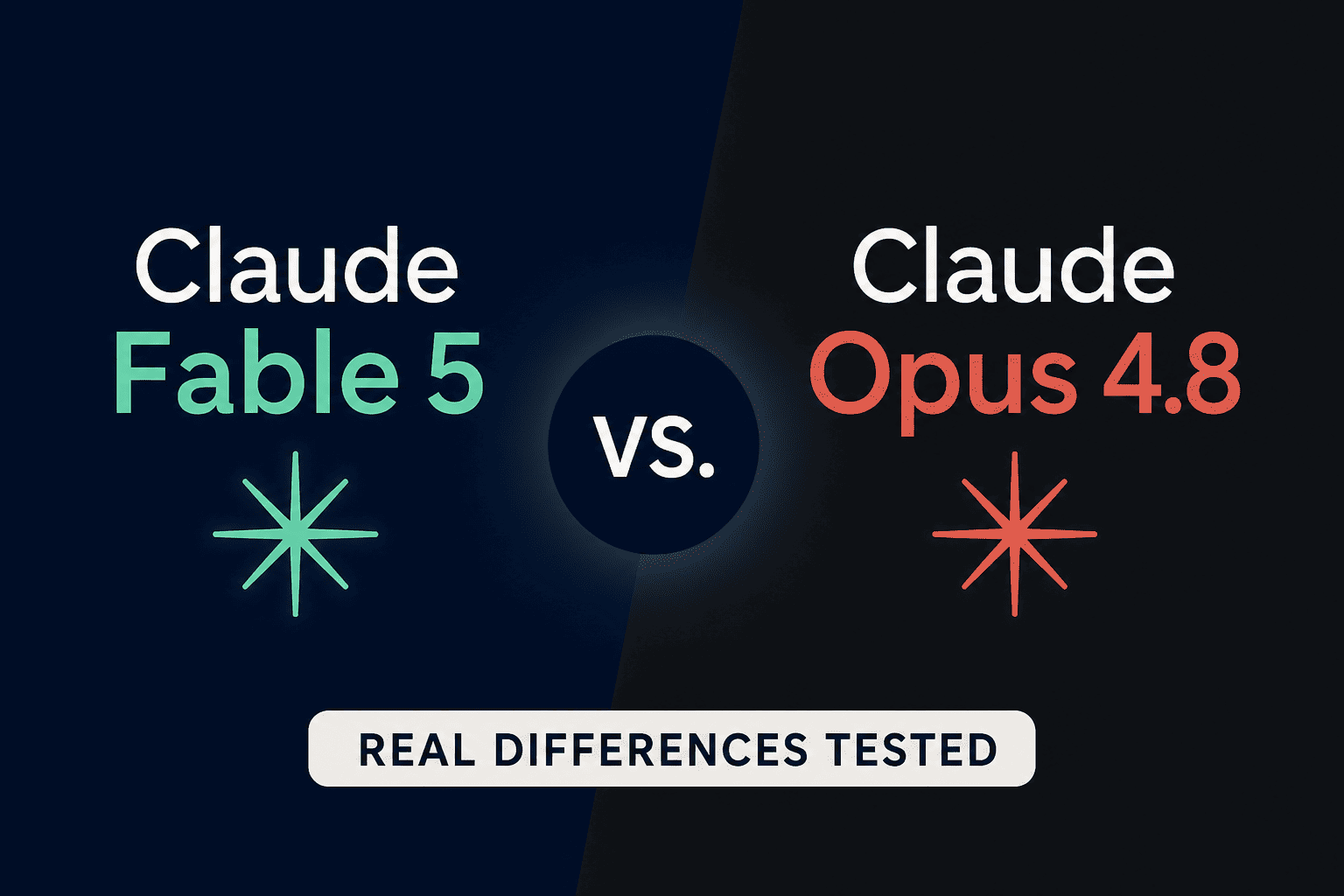 Claude Fable 5 vs Opus 4.8