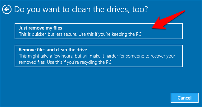 Clean the Files, Drives and other Obselete