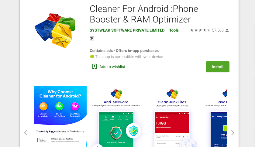 Cleaner for Android