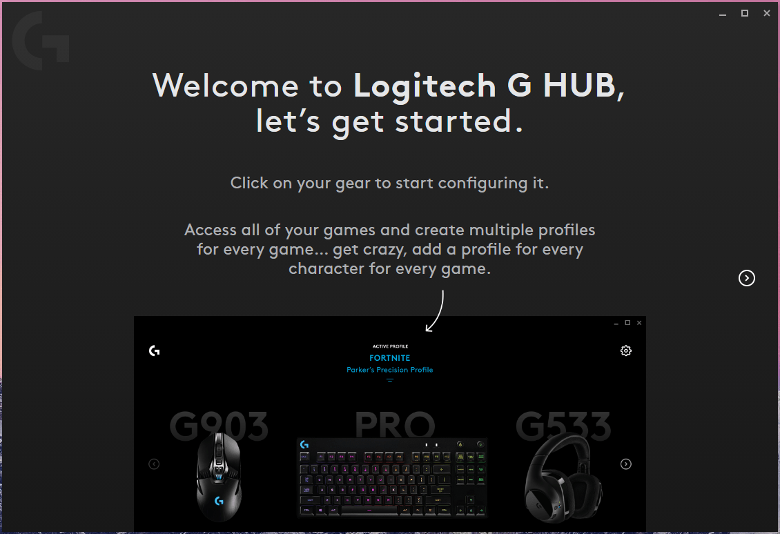 Logitech hub download