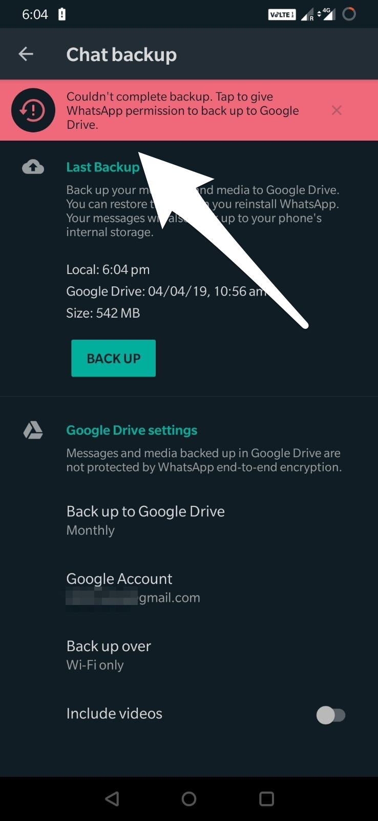 Cannot Find WhatsApp Backup File in Google Drive  Guide  - 94