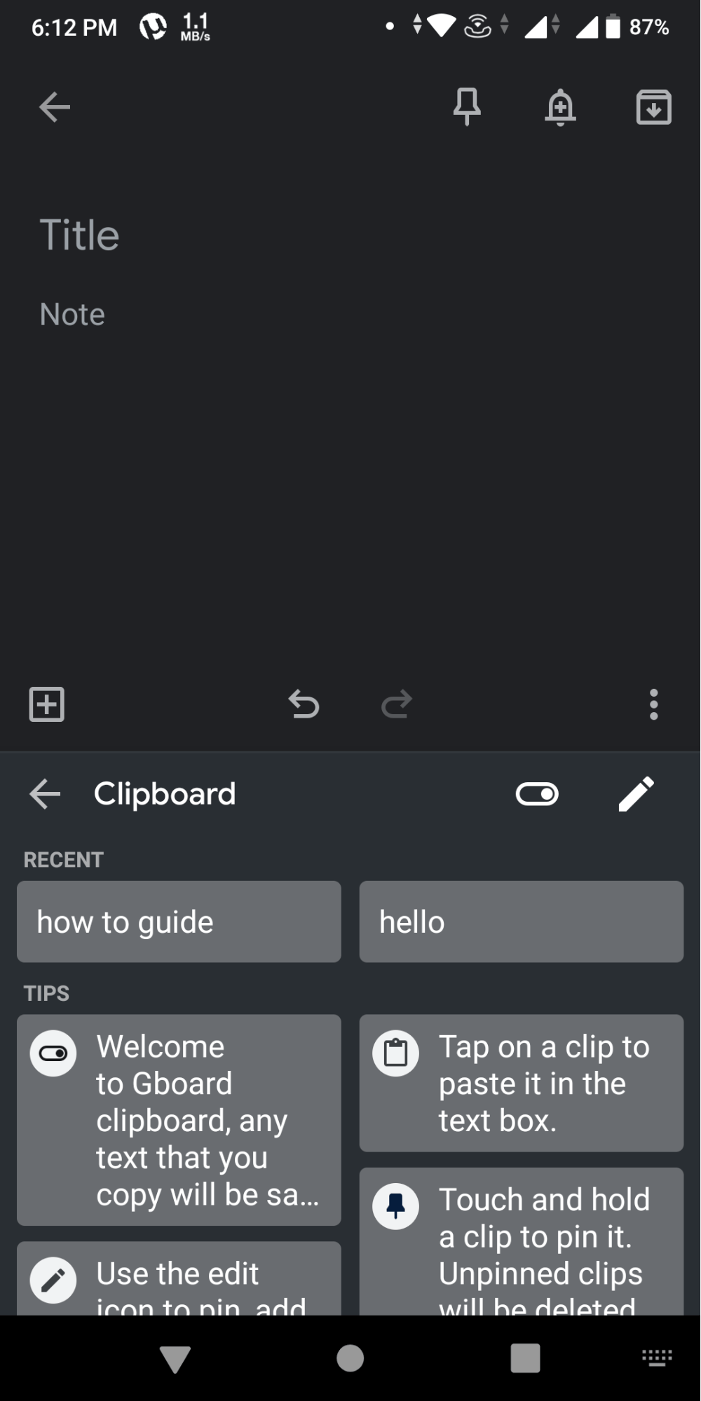 How to Check Clipboard History on Android  - 68