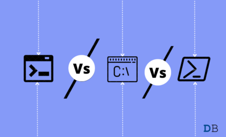 Command Prompt vs Windows PowerShell vs Windows Terminal