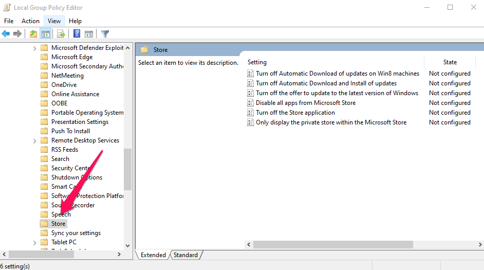 Computer Configuration -> Administrative Templates -> Windows Components -> Store