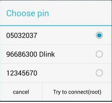 Connect to a PIN