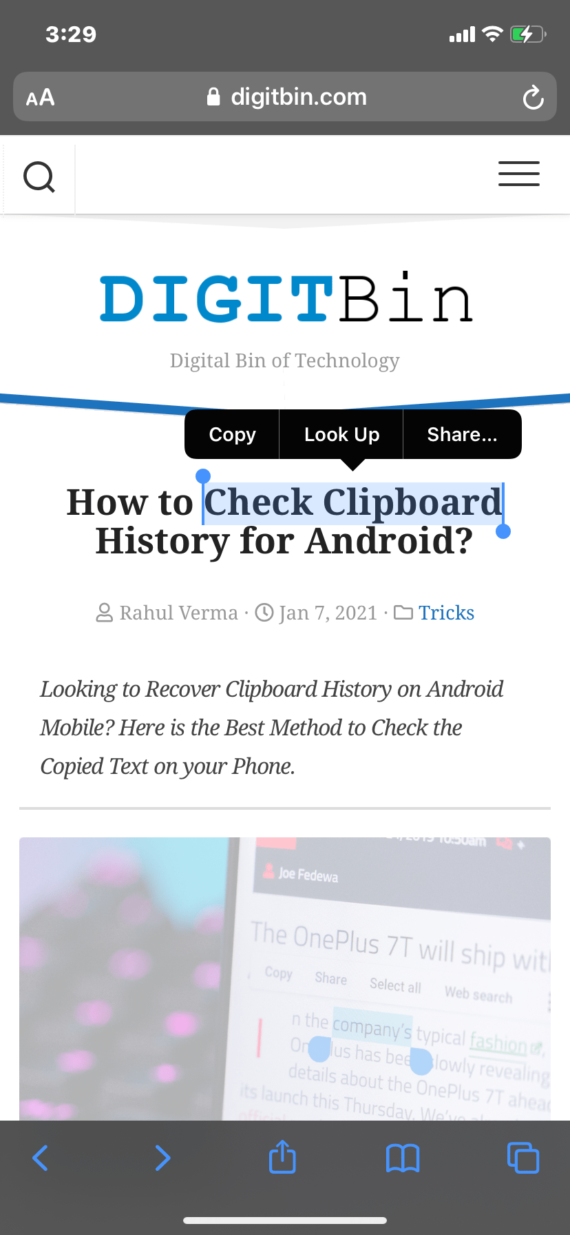 How to Check Clipboard History on iPhone    DigitBin - 76