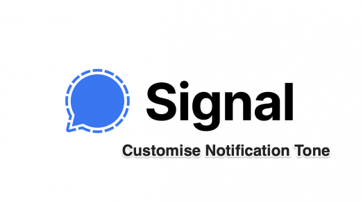 Customise Notification Tone for Signal App