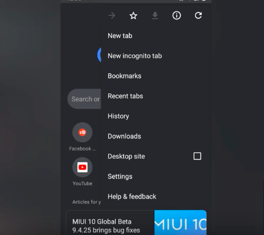 How to Get Dark Mode Theme on Google Chrome Android  - 93