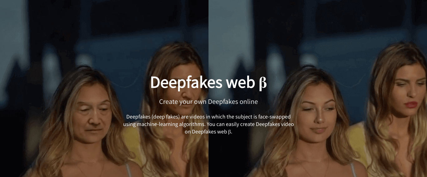 Deepfake Web Beta