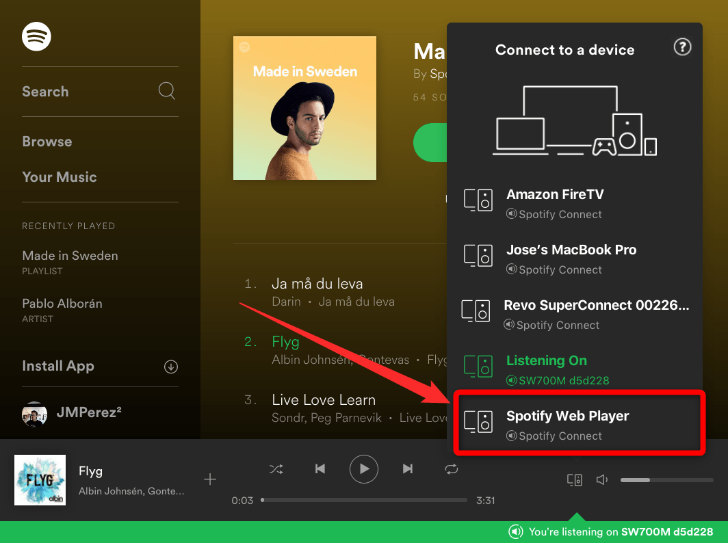 Delete Multiple Spotify Account from Google