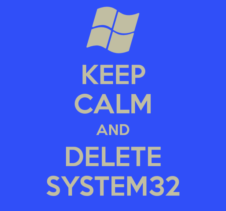 How to Delete System 32 Windows (C:) Drive Files? 1