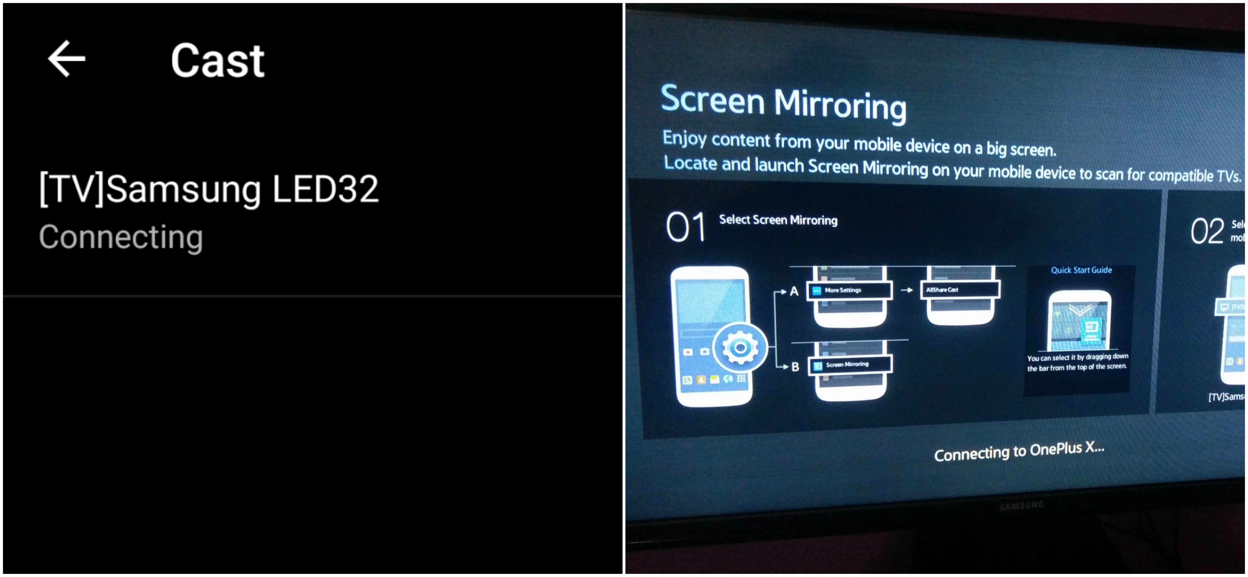 How to Screen Mirror your Motorola Smartphone on Samsung Smart TV  - 24