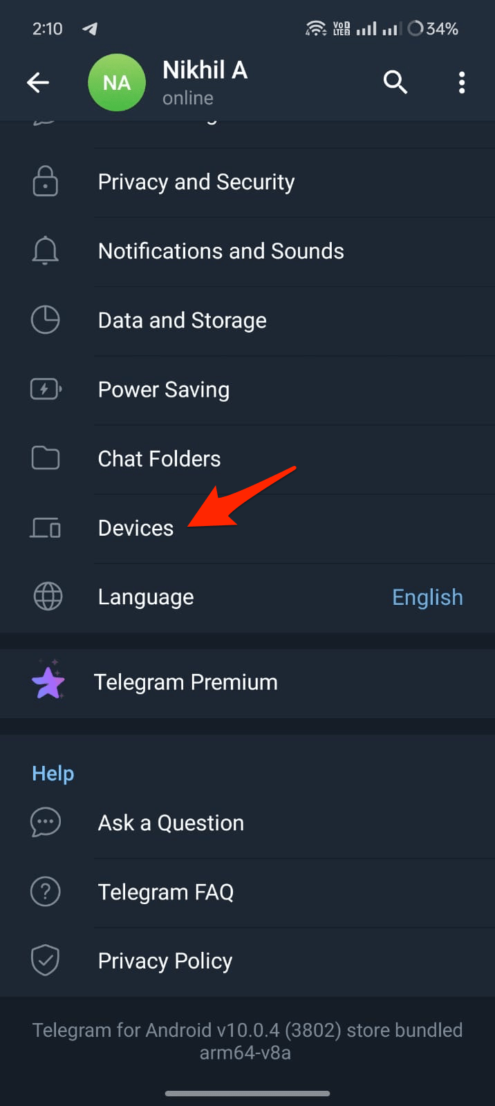Devices_Telegram_Settings