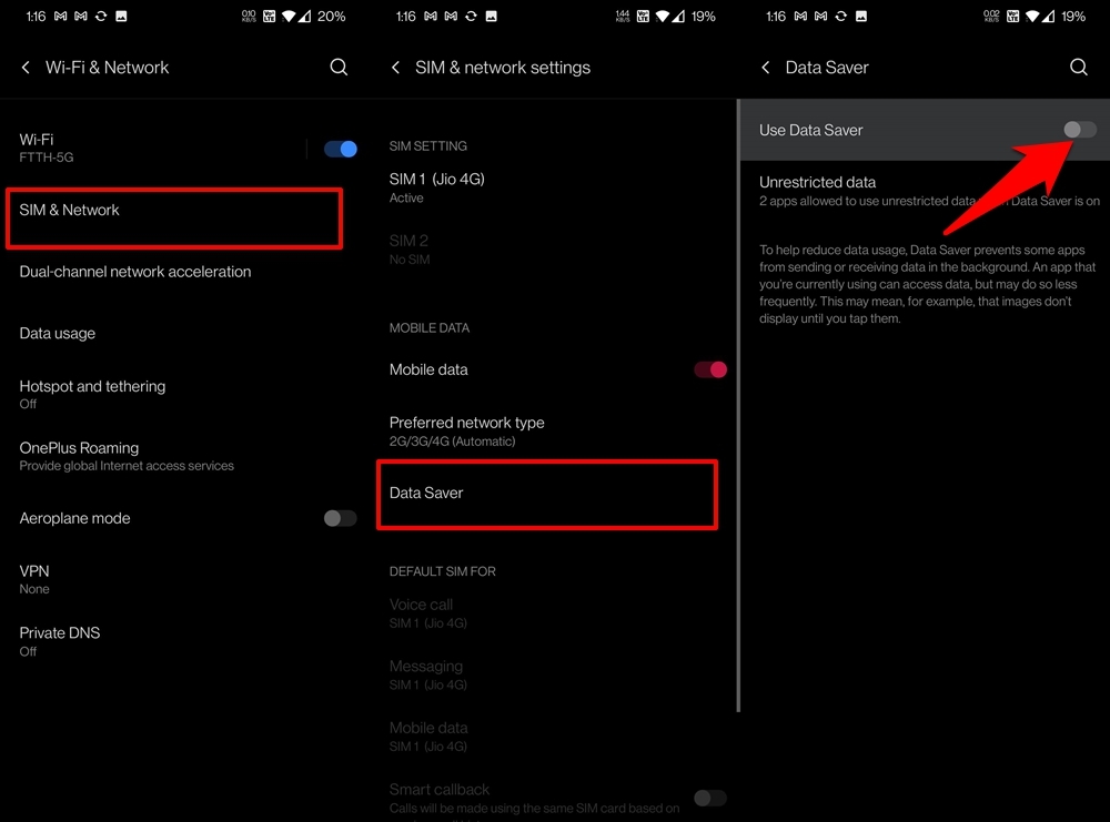 How to Fix Internet Not working on OnePlus Phones  - 5