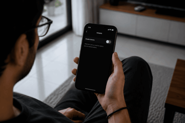 Disable Instants on Instagram