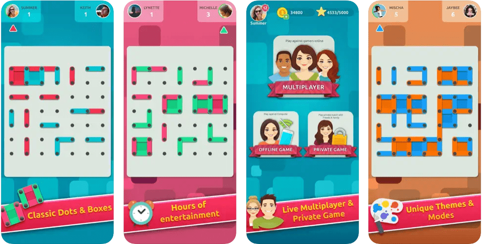 If you need to earn money by playing Games  Games to play, Play game online,  Dots and boxes