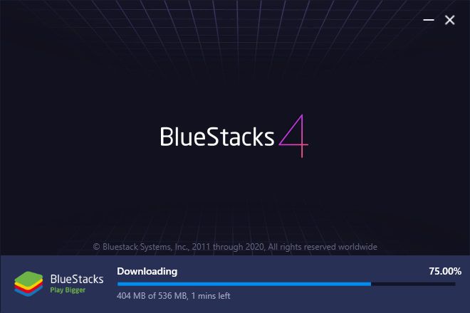 Download Bluestacks File