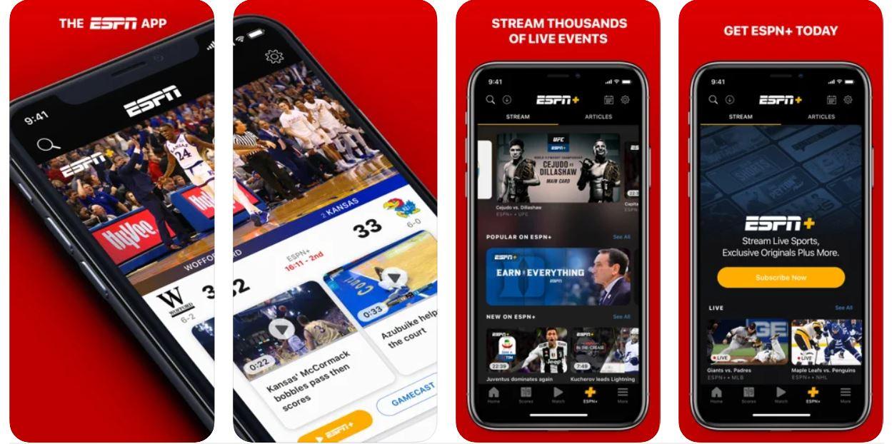 15 Best Live Sports Apps for iPhone  2023  - 79