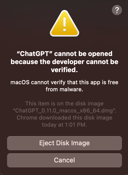 Eject Disk Image