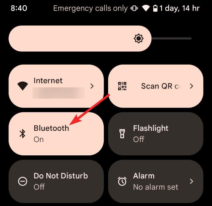 Включить Bluetooth на Android