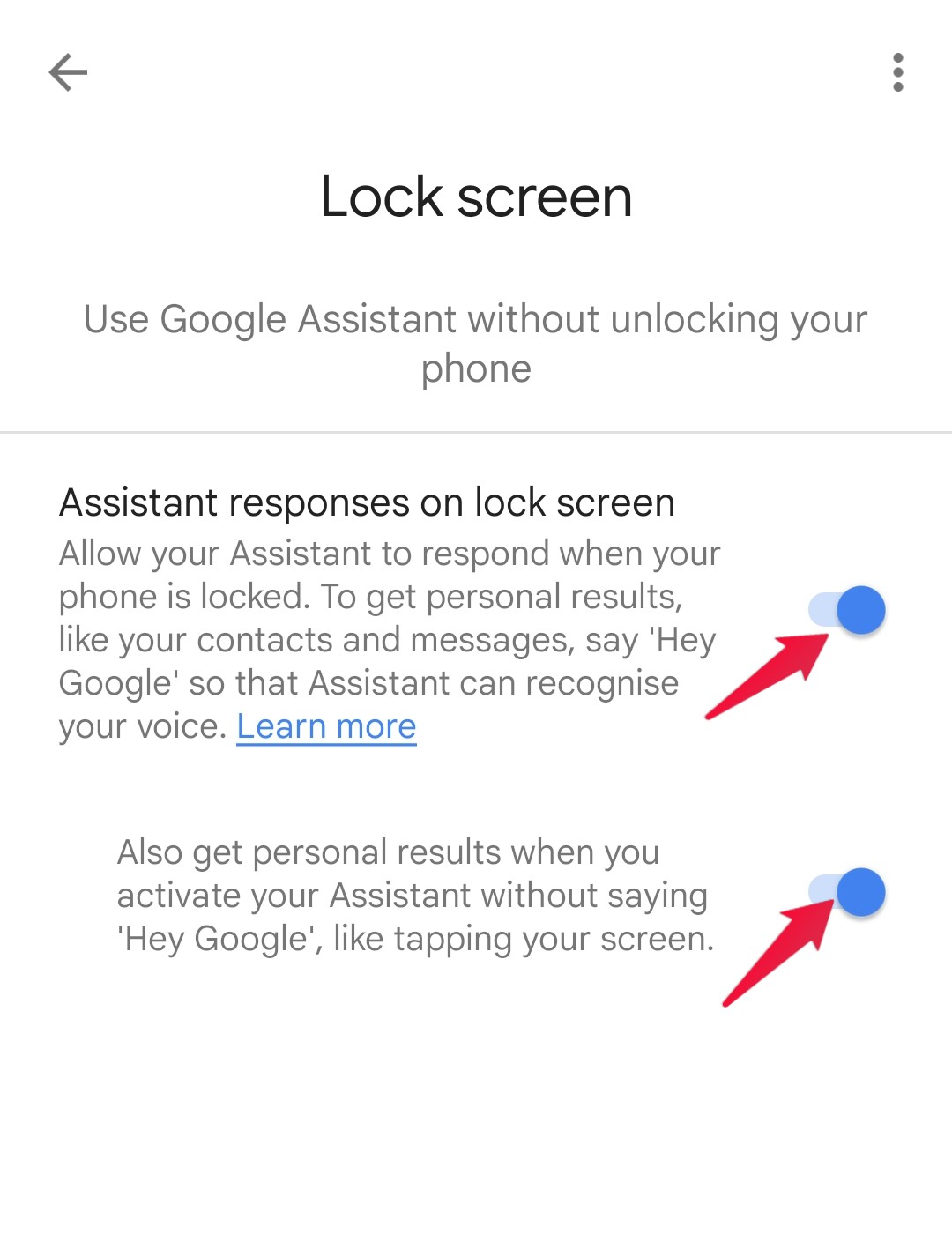 How to Use Google Assistant without Unlocking Android Phone  - 27