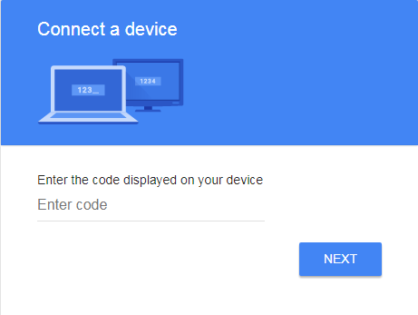 .com/activate  enter code 