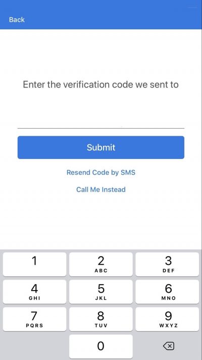 Enter Verification Code