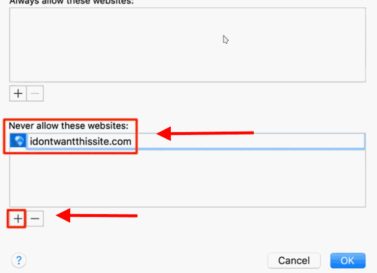 How to Block Sites on Safari Browser for Mac  - 8