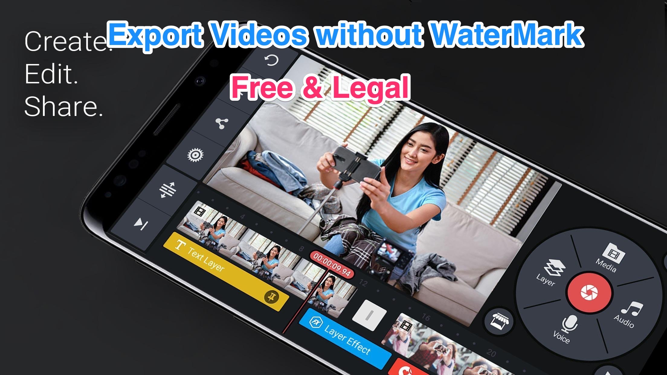 Export Kinemaster Videos without Watermark for Free