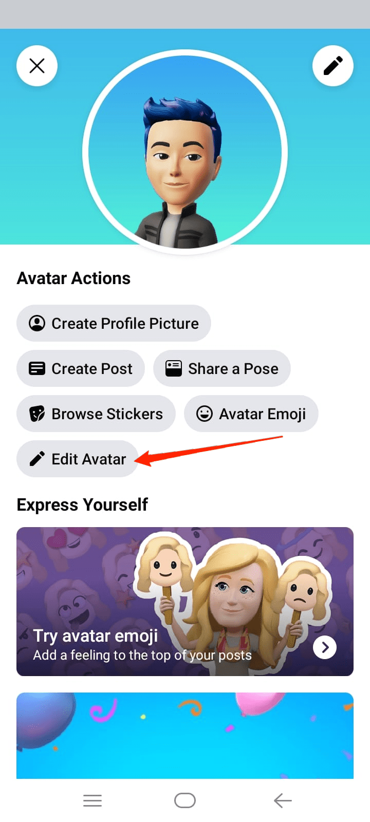 How to make your digital avatar on Facebook?