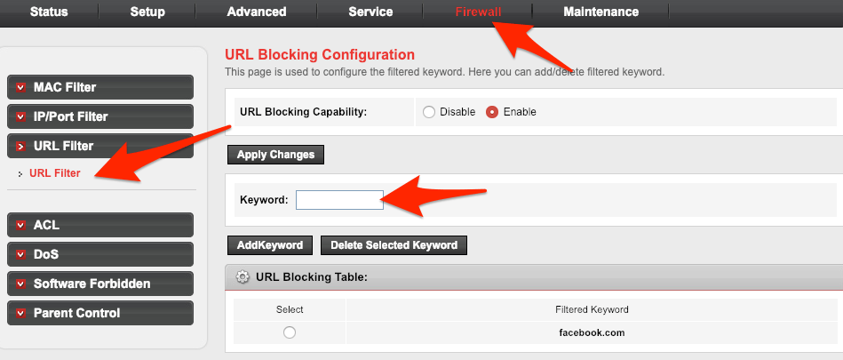 Block Websites from Network Access in WiFi Settings – DigitBin