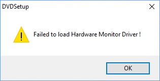 Fix  Failed to load Hardware Monitor Driver  on Windows 10 - 30