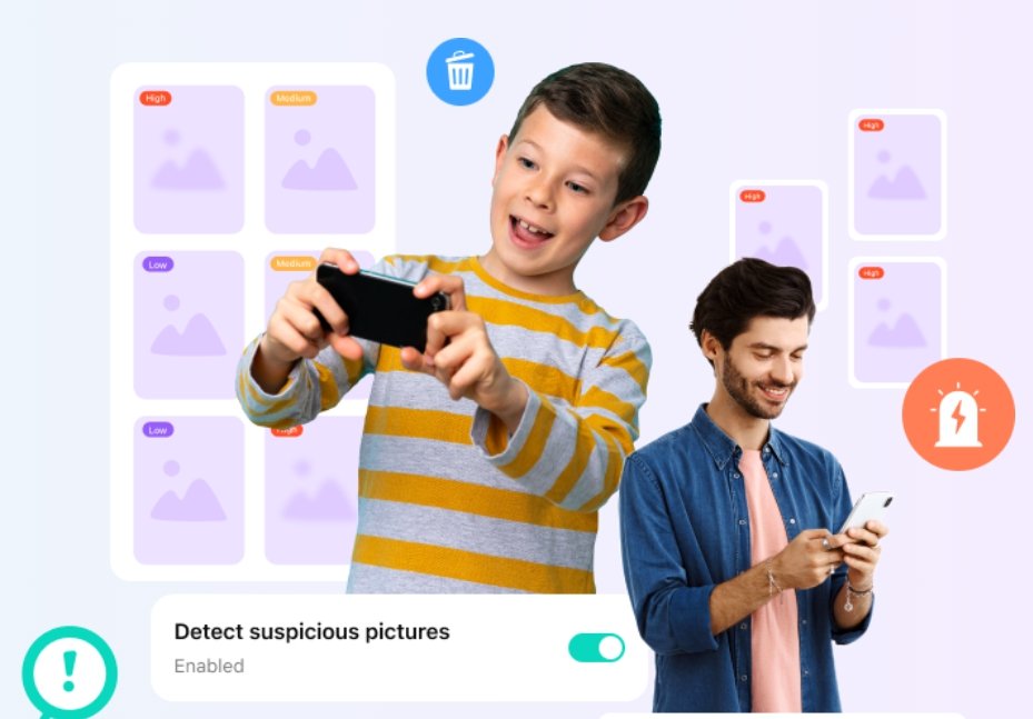 FamiSafe detect suspicious pictures