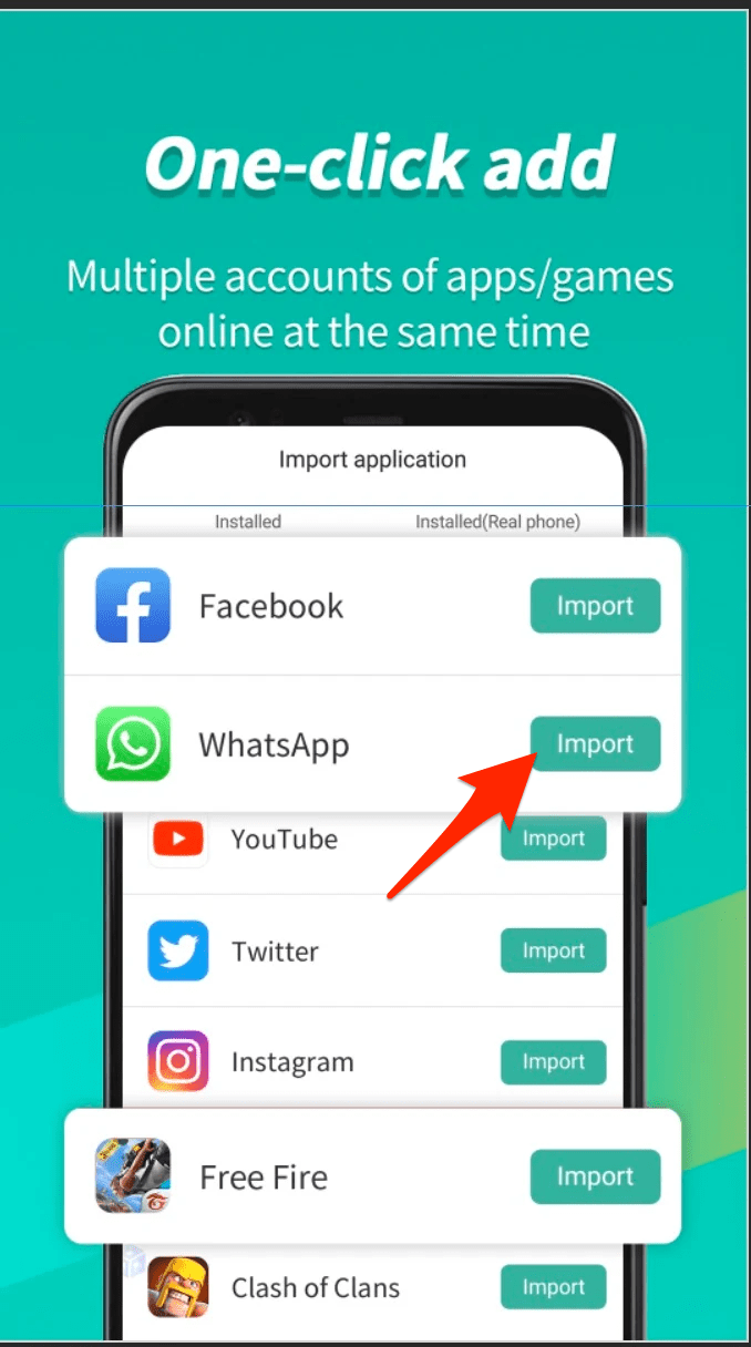 Find WhatsApp from the list of apps and Install it