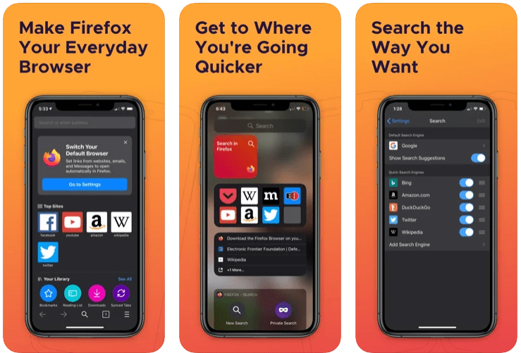FireFox for iOS