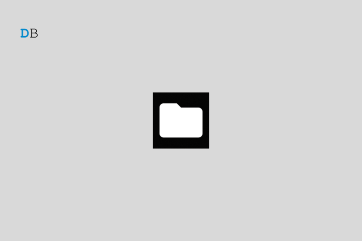 Fix Black Background Behind Folder Icon in Windows 11
