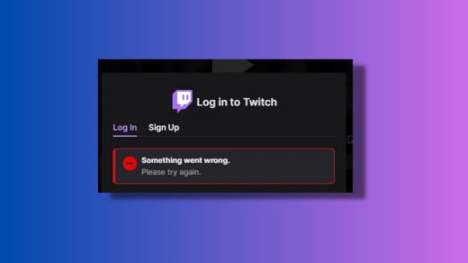 Fix Cannot Login To Twitch Something Went Wrong Error