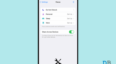 Fix Focus Mode Not Working on iOS 15