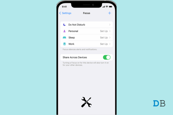 Fix Focus Mode Not Working on iOS 15