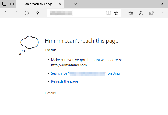 How to Fix Microsoft Edge Can t Reach this Page  - 2