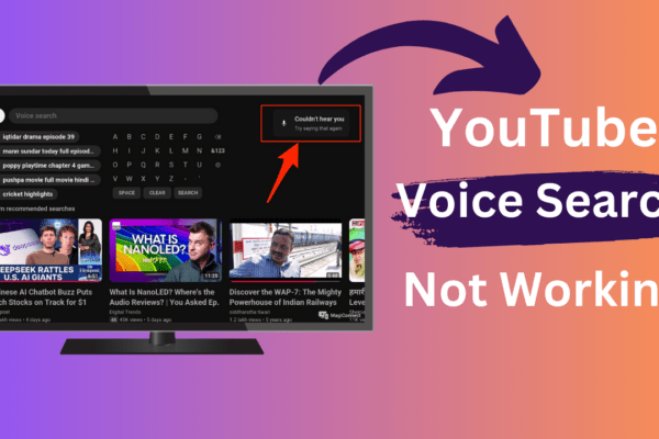 YouTube Voice Search Not Working