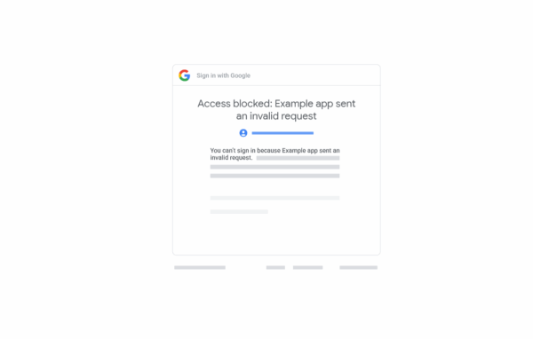 Fix Access Blocked: Site does not Comply with Google's Policy 3