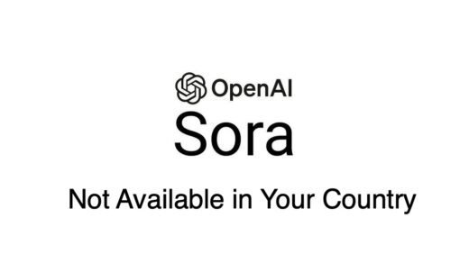 How to Fix Sora AI isn't Available in Your Country Error? 1