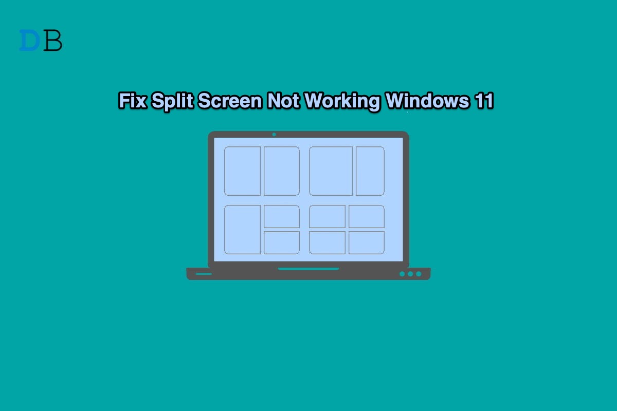 Fix Split Screen Not Working Windows 11